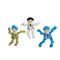 Wee Huggles® Assorted Dog People™ Plush Dog Toys, 3 Pack