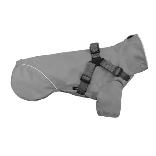 Milou & Lumi Dog Waterproof Reflective Jacket with Harness